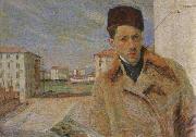 Umberto Boccioni Self-Portrait oil on canvas